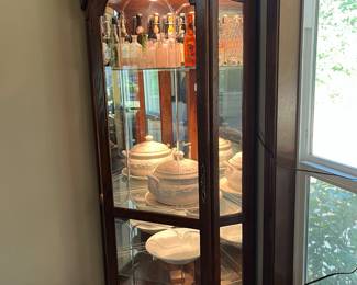 lighted curio cabinet (have 2)