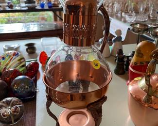 copper tea/coffee server