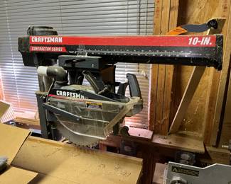 Craftsman 10-inch radial arm saw