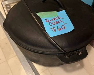 American-made Dutch oven - HEAVY duty - $60