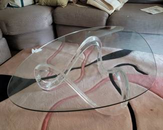 Glass table - very unique
