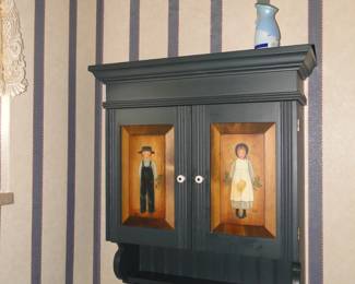 Super cool, wall hutch, Dutch Boy, and Dutch Girl Style