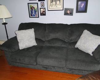 Super comfy sofa, again, please family pictures are not included