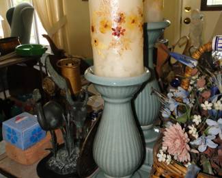 Just wait, one more time on these candles