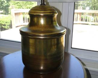 Vintage brass lamp