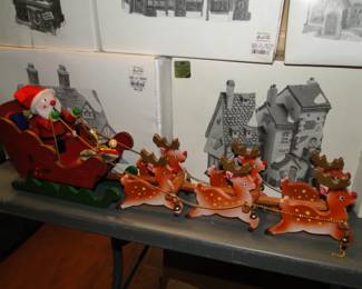On Dasher, on Dancer on Prancer, on Mid Century Modern