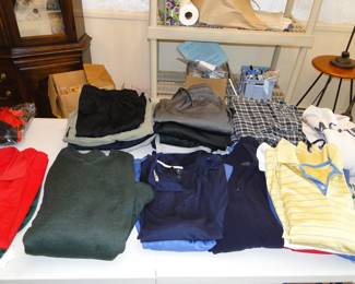 Golf shirts and more, golf and casual, men's XL
