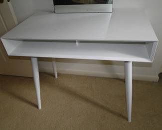 IKEA desk, pretty sleek and modern