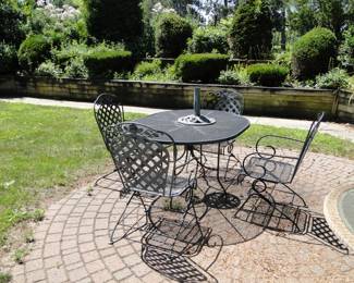Wrought iron furniture
