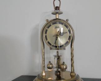 Brass clock