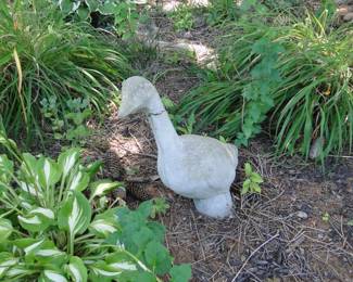 Cement duck