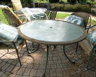 Garden patio set