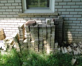 Anyone need any bricks for landscaping? We have lots of them for free