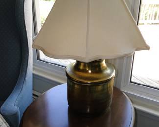 Brass lamp