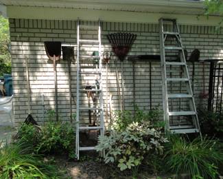 Ladders and tools and more
