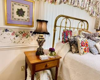 Guest Bed 1
- Barley Twist Side Table with 1 Drawer