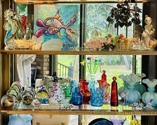 Exquisite paperweights in this collection.