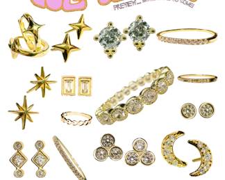 Fine Jewelry PREVIEW - Gold Vermeil
Pictures of all jewelry coming this week!!