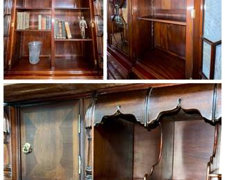 Detail pic
Chippendale Style Mahogany Secretaire Breakfront
90"Long • 102"Tall • 17"Deep