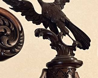 Detail pic
Chippendale Style Mahogany Secretaire Breakfront
90"Long • 102"Tall • 17"Deep