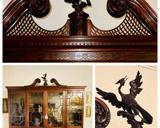 Detail pic
Chippendale Style Mahogany Secretaire Breakfront
90"Long • 102"Tall • 17"Deep