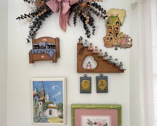 Guest Bed 2
Vintage Wood Children's wall art and miniatures