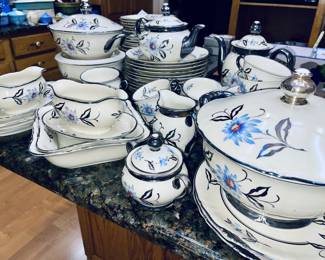 In the Kitchen
Vintage Bavaria Roslau China
Handpainted