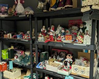 Lots of Christmas decor