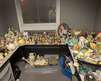 Lots of collectible figures