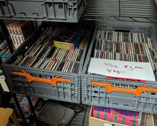Lots of CDs