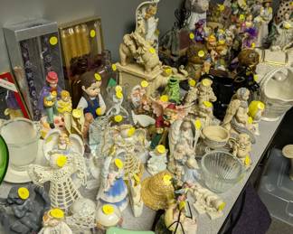 Lots of figures and collectibles