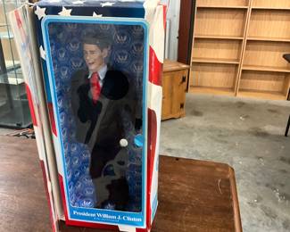 Talking President Clinton Doll/Action Figure