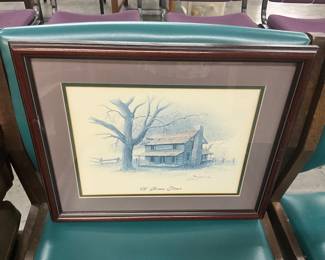 Framed 1982 Print by Howard Burger