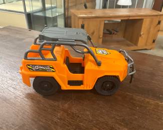 Chap Mei Dino Valley Orange Jeep Truck Toy