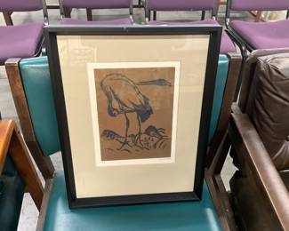 Framed 2000 Yong Hill Print