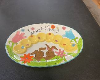 Cracker Barrel Easter Deviled Egg Plate
