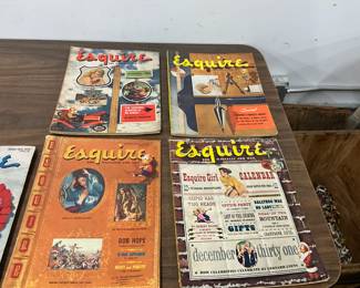 Vintage Esquire Magazines
