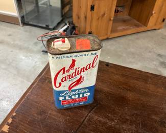 Cardinal Lighter Fluid Can