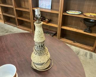 Art Pottery Ceramic Table Lamp