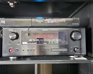 Denon AVR-988 Multi Zone AV Receiver + Panasonic DMP-BD30 Blu-ray Player + Proficient S8 Powered Subwoofer Bundle