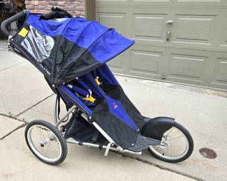 Kelty Kids Jogging Stroller - Double Seater "Deuce Coupe" - Folds for Storage