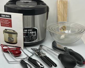 Aroma rice cooker- food steamer