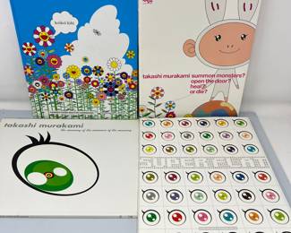 Takashi Murakami Art Book Collection-The Meaning of Nonsense- Super Flat- Summon Monsters- Kaikai Kiki