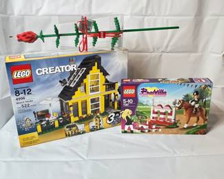 LEGO Creator House Set 4996 & Belville Horse Set 7587 - Building Toys