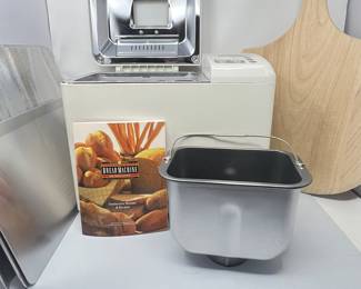 Williams Sonoma Bread Machine with Mixing Pan and Accessories
