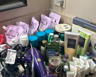Lot of new in box facial products 