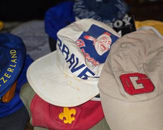 Signed chief knockahoma hat