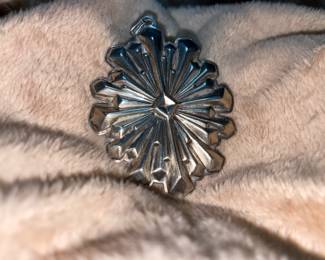 Vintage Reed & Barton 1979 Sterling Silver Christmas Star Ornament Tree Decoration  $114