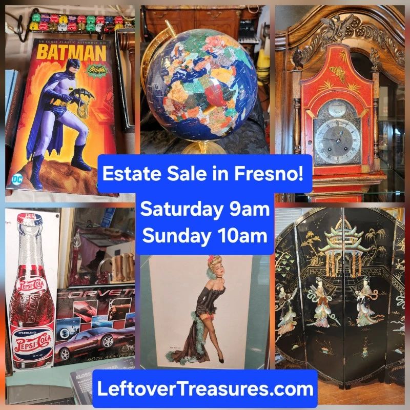 July 26 & 27 - Estate Sale Near Fig Garden... starts on 7/26/2025