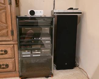 Vintage GE rack audio system